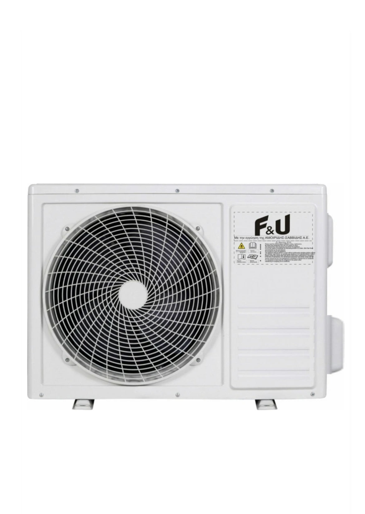 F&U FVIN-09140 Κλιματιστικό Inverter 9000 BTU A++/A+++ με Wi-Fi και 10 χρόνια εγγύηση