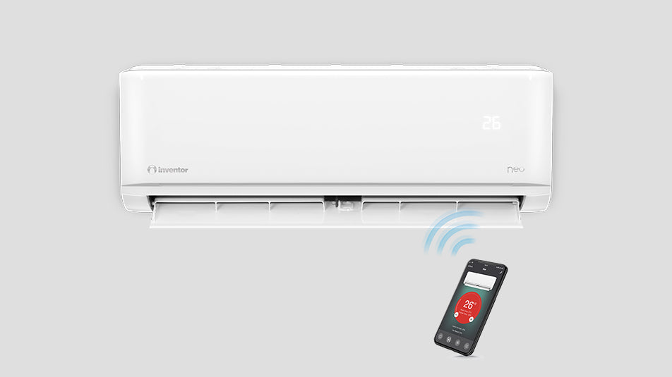 Inventor Neo 2 N2UVI-12WFI/N2UVO-12 Κλιματιστικό Inverter 12000 BTU A++/A+ με Ιονιστή και Wi-Fi