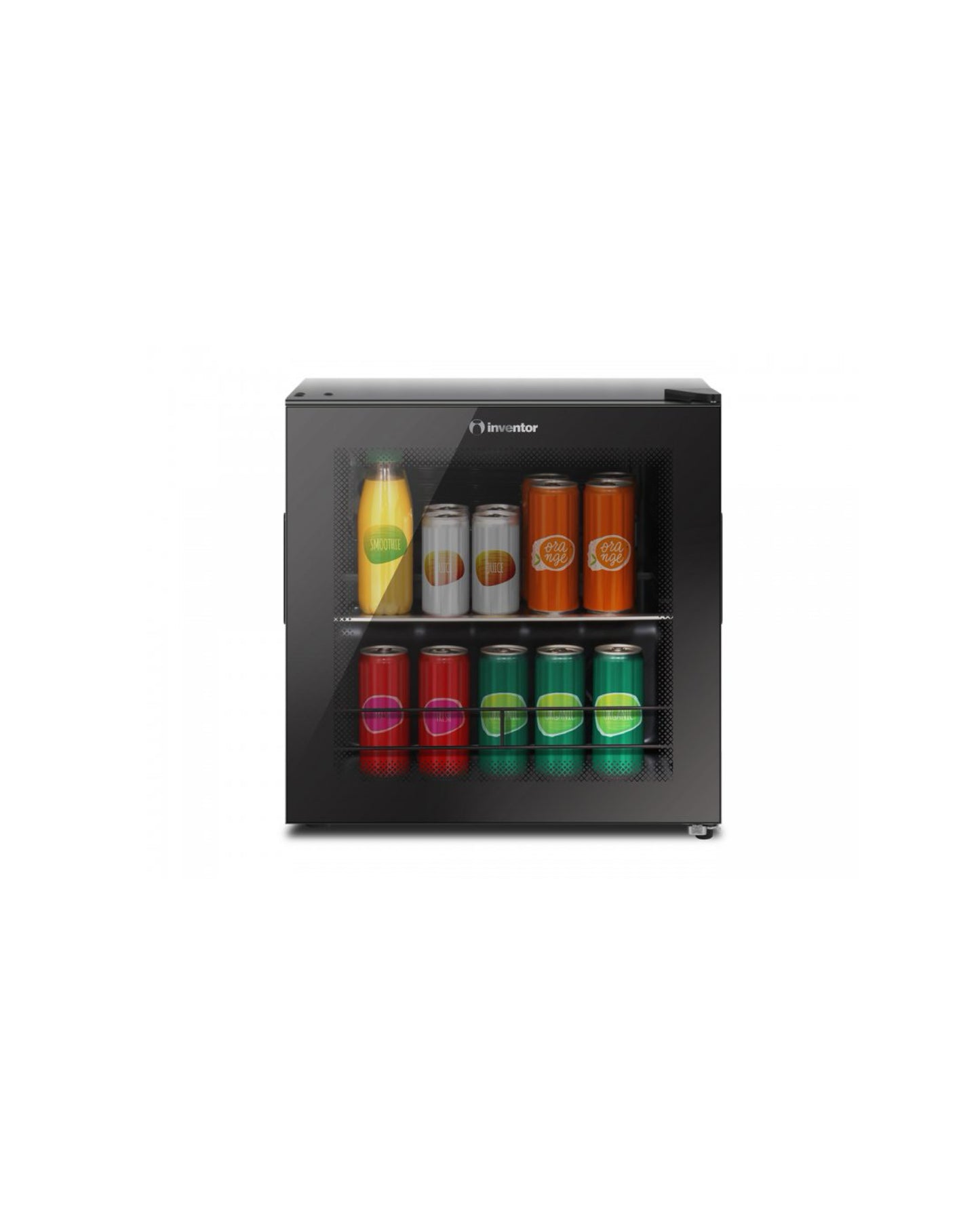 Inventor BC-44B Mini Bar Βιτρίνας 44lt, Ενεργειακής Κλάσης F 49.5x47x44cm