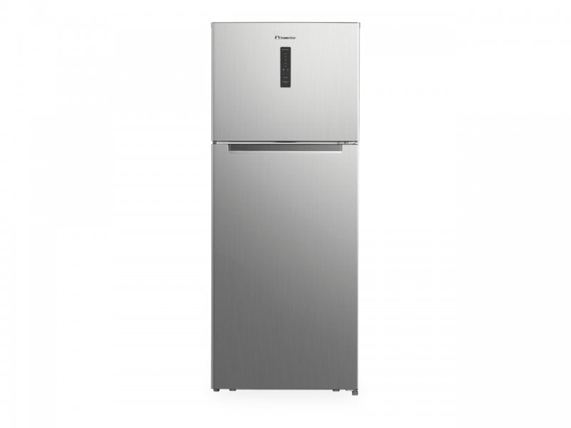 Inventor Ψυγείο Δίπορτο 415lt Total NoFrost Υ178xΠ70.5xΒ68.2εκ. Inox DPC1760NFLIN