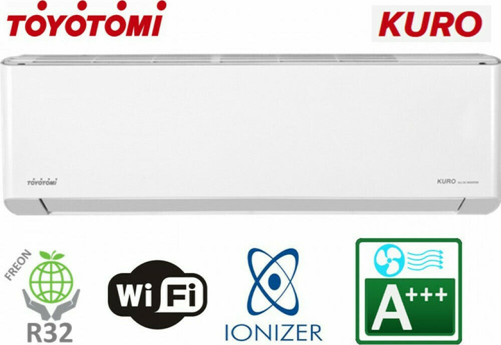 Toyotomi Kuro TKN/TKG-671R32 Κλιματιστικό Inverter 24000 BTU A+++/A++ με Ιονιστή και WiFi ΕΞΑΝΤΛΗΘΗΚΕ