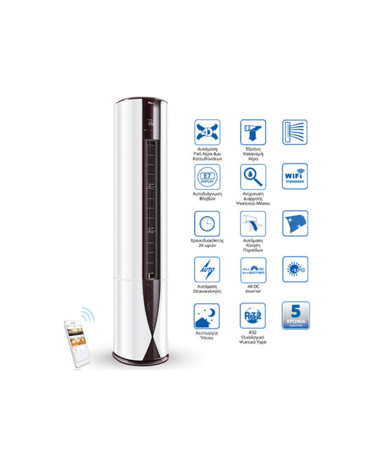 Επαγγελματικό Κλιματιστικό Ντουλάπα Haier AP71DFCHRA/1U71RECFRA